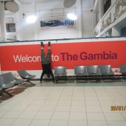 2018 GAMBIA Banjul BJL Airport Baggage Area  2